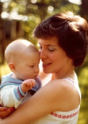 A vintage photo of Mother and Child